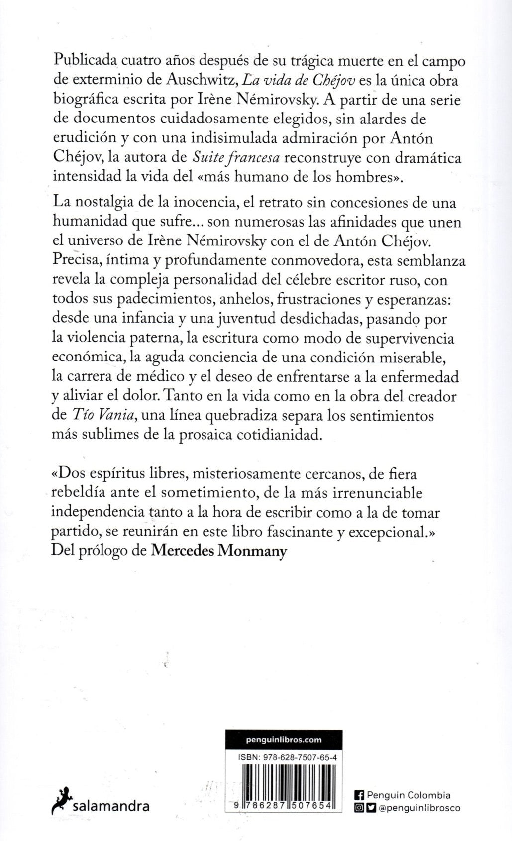 Libro Irène Némirovsky - La Vida De Chéjov