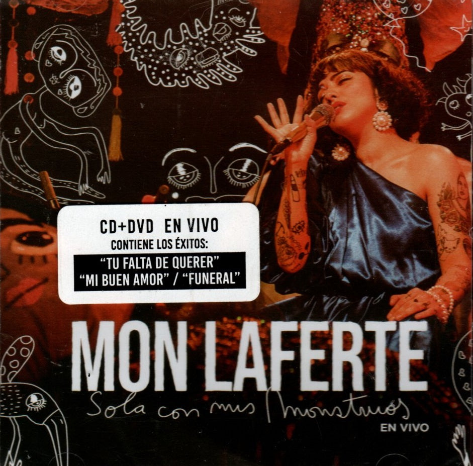 CD+DVD Mon Laferte – Sola Con Mis Monstruos - En Vivo