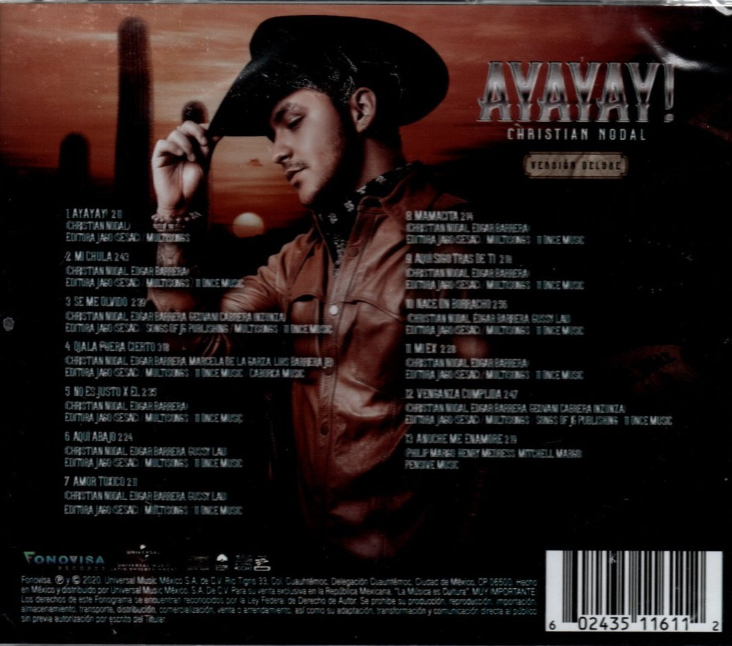 CD Christian Nodal - AYAYAY!