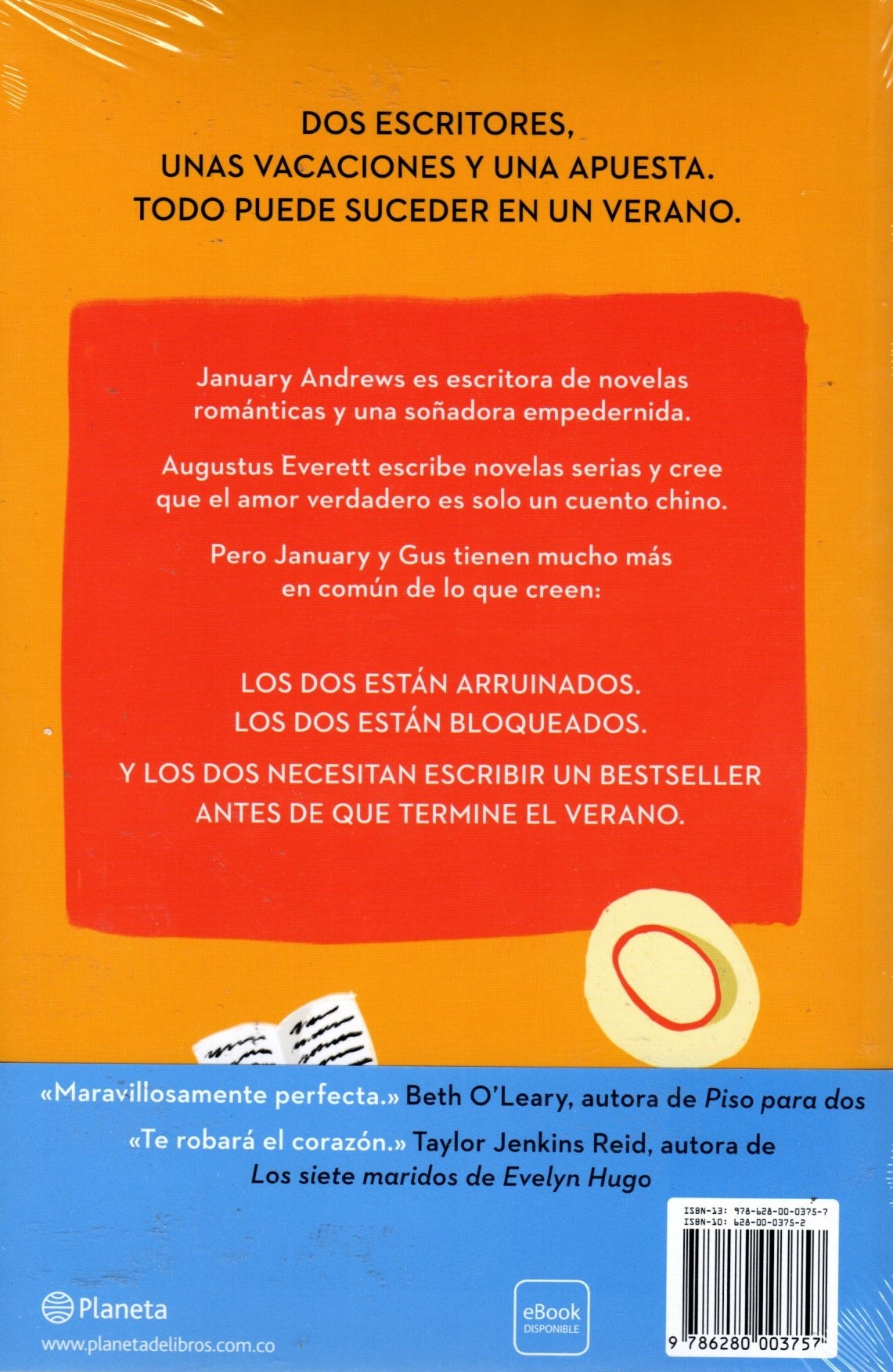 Libro Emily Henry - La novela del verano