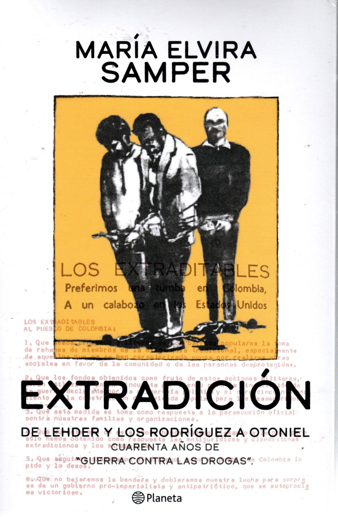 Libro María Elvira Samper - Extradición