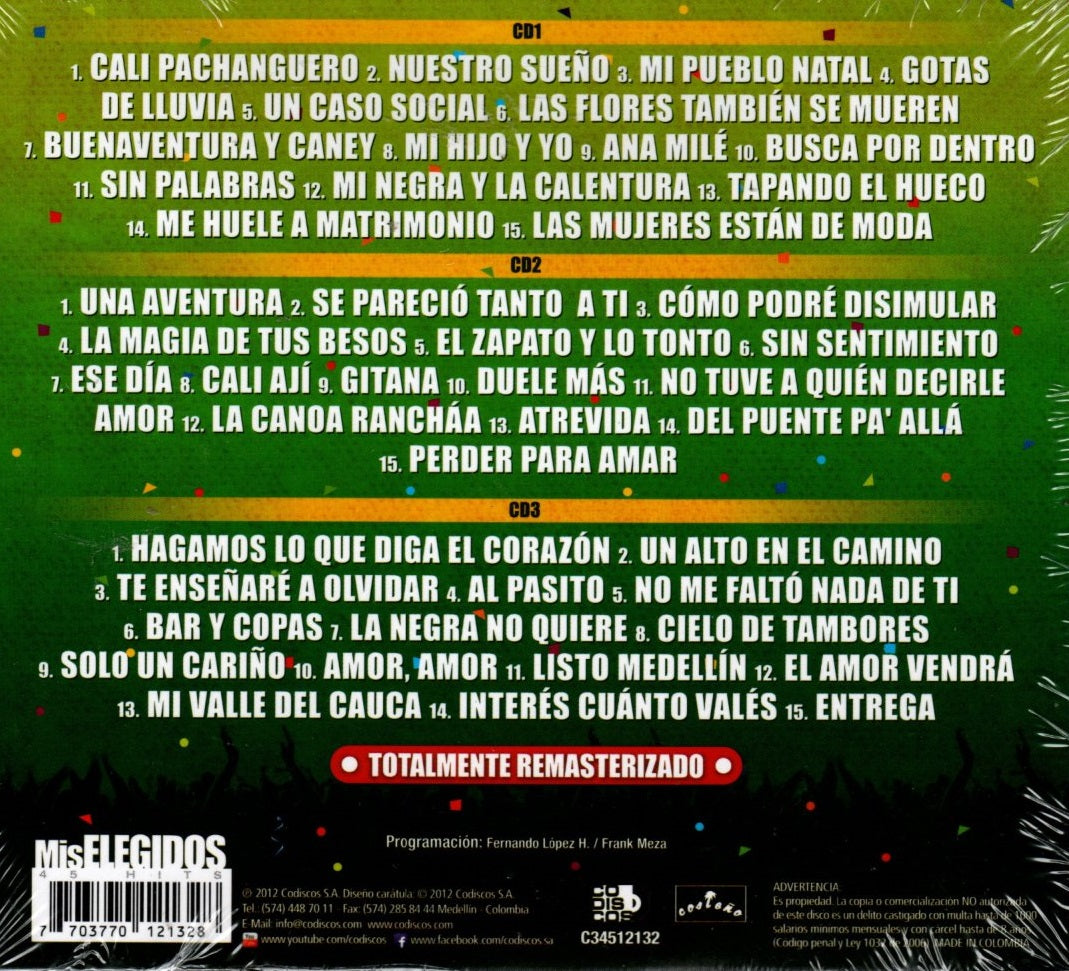 CDX3 Grupo Niche - Mis Elegidos 45 Hits