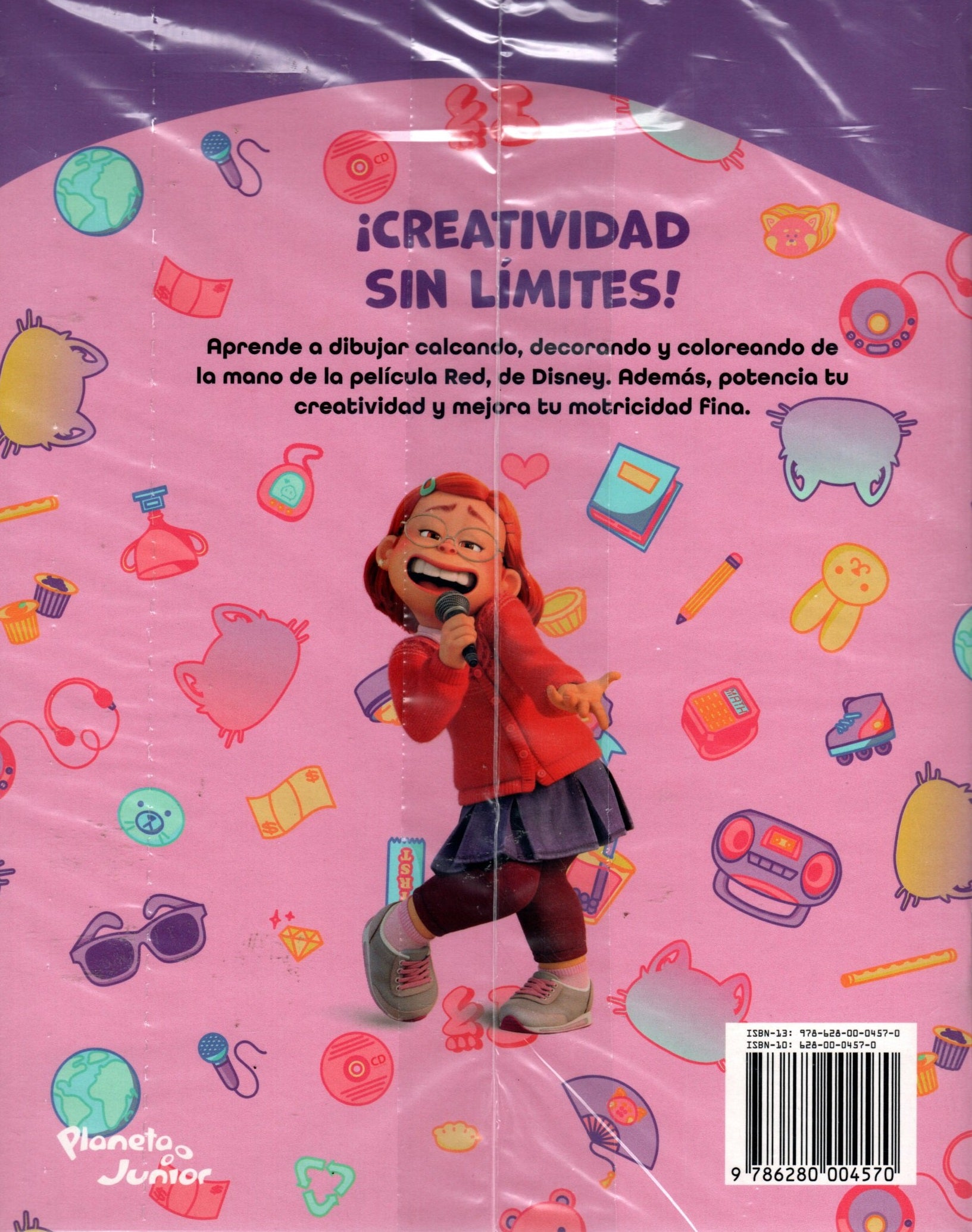 Libro Red Disney - Calca y colorea