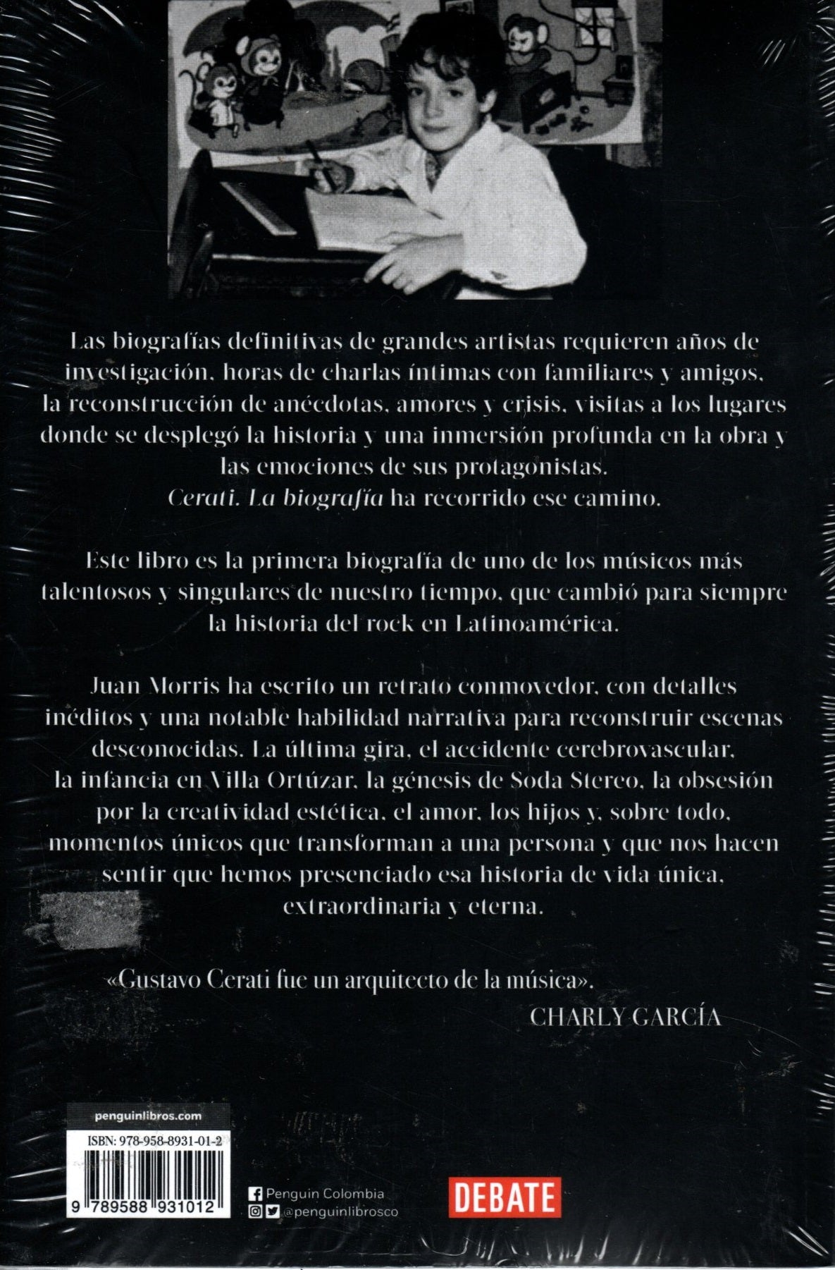 Libro Juan Morris - Cerati: La Biografía