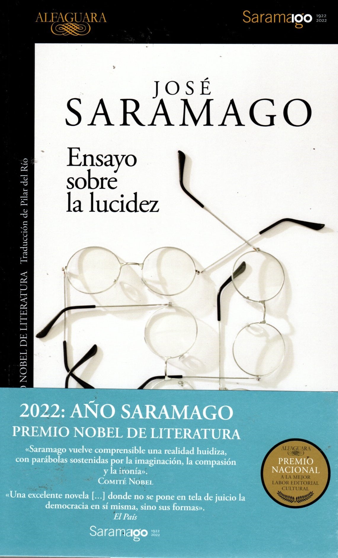 Libro José Saramago - Ensayo Sobre La Lucidez