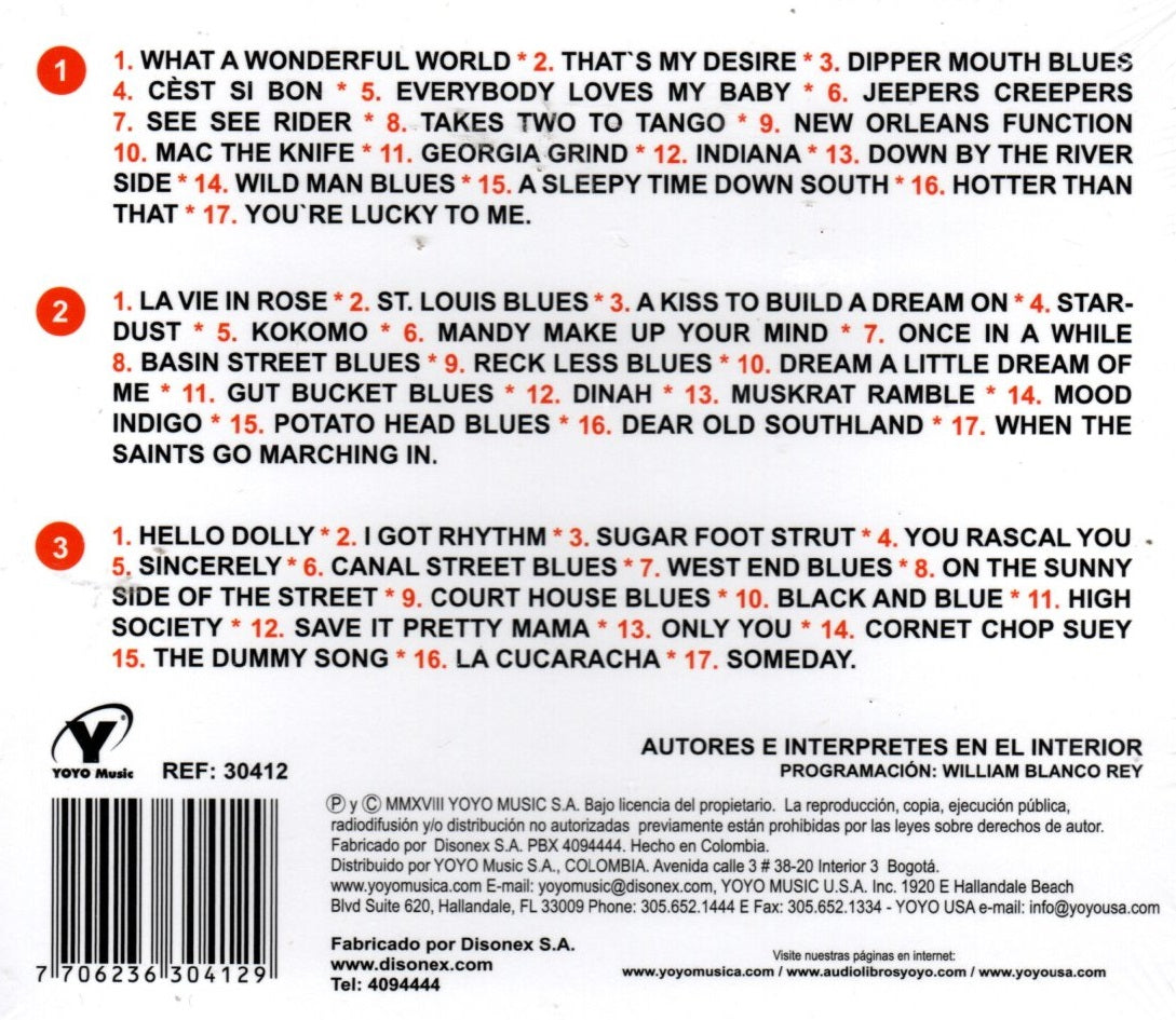 CDX3 Louis Armstrong - Antología Louis Armstrong