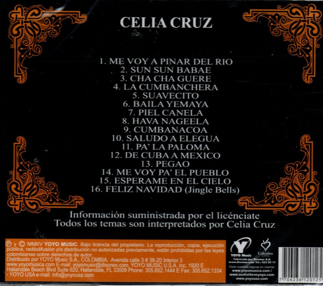 CD Celia Cruz - Serie Inmortales / La Cumbanchera