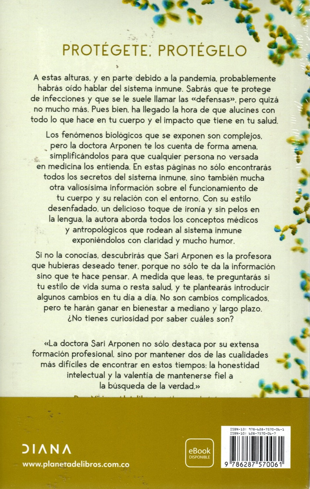 Libro Sari Arponen - El sistema inmunitario por fin sale del armario