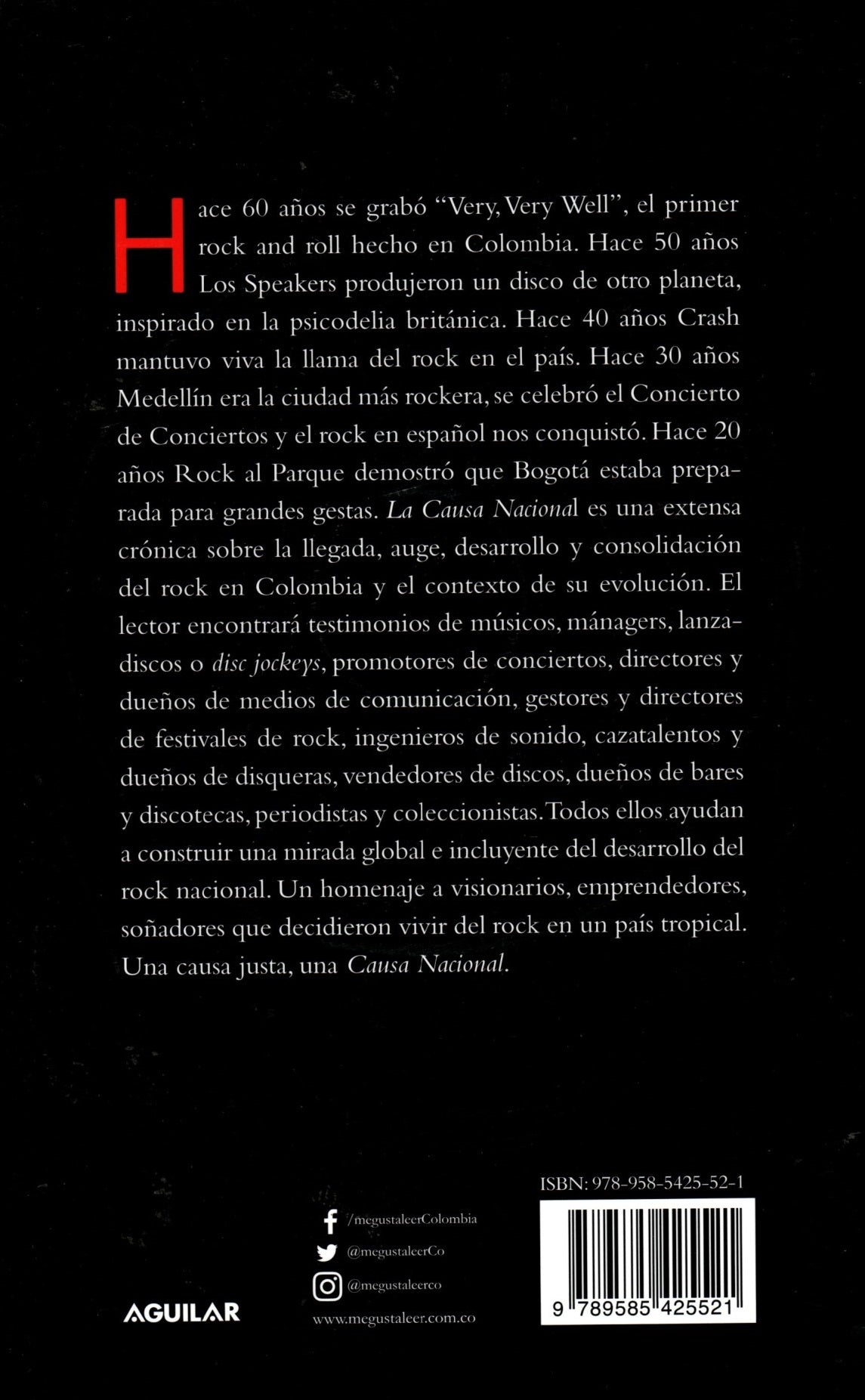 Libro Jacobo Celnik - La causa nacional (Historias del rock en Colombia)