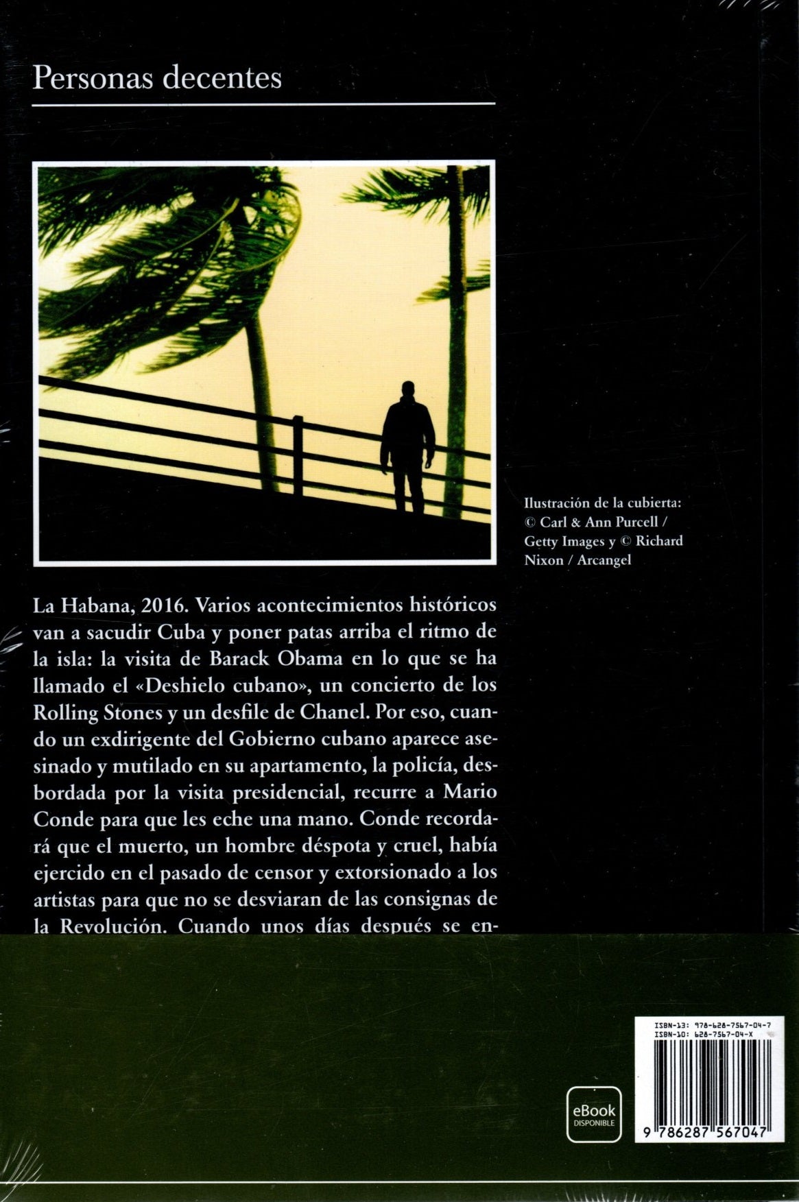 Libro Leonardo Padura - Personas decentes