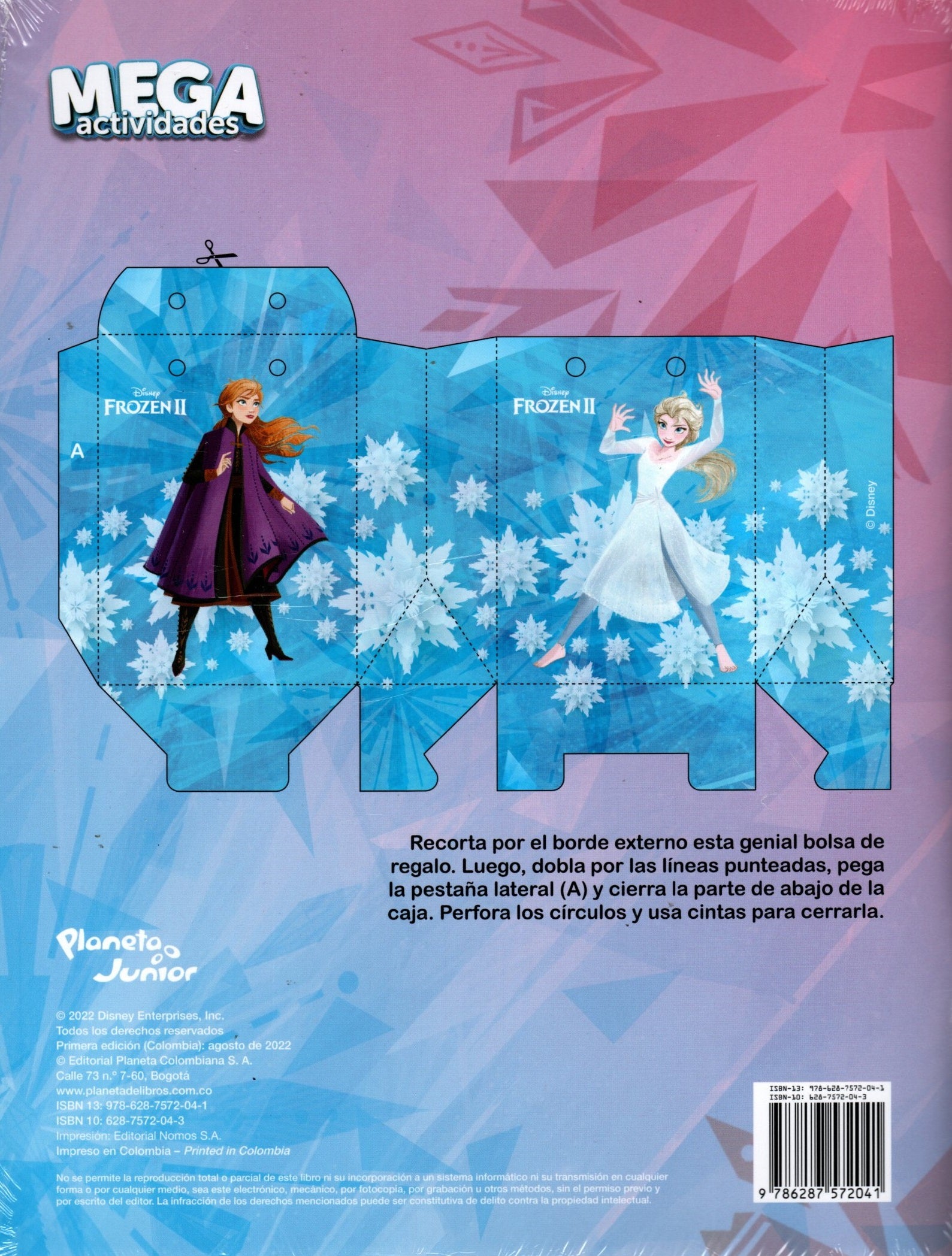 Libro Disney - Mega Actividades. Frozen 2