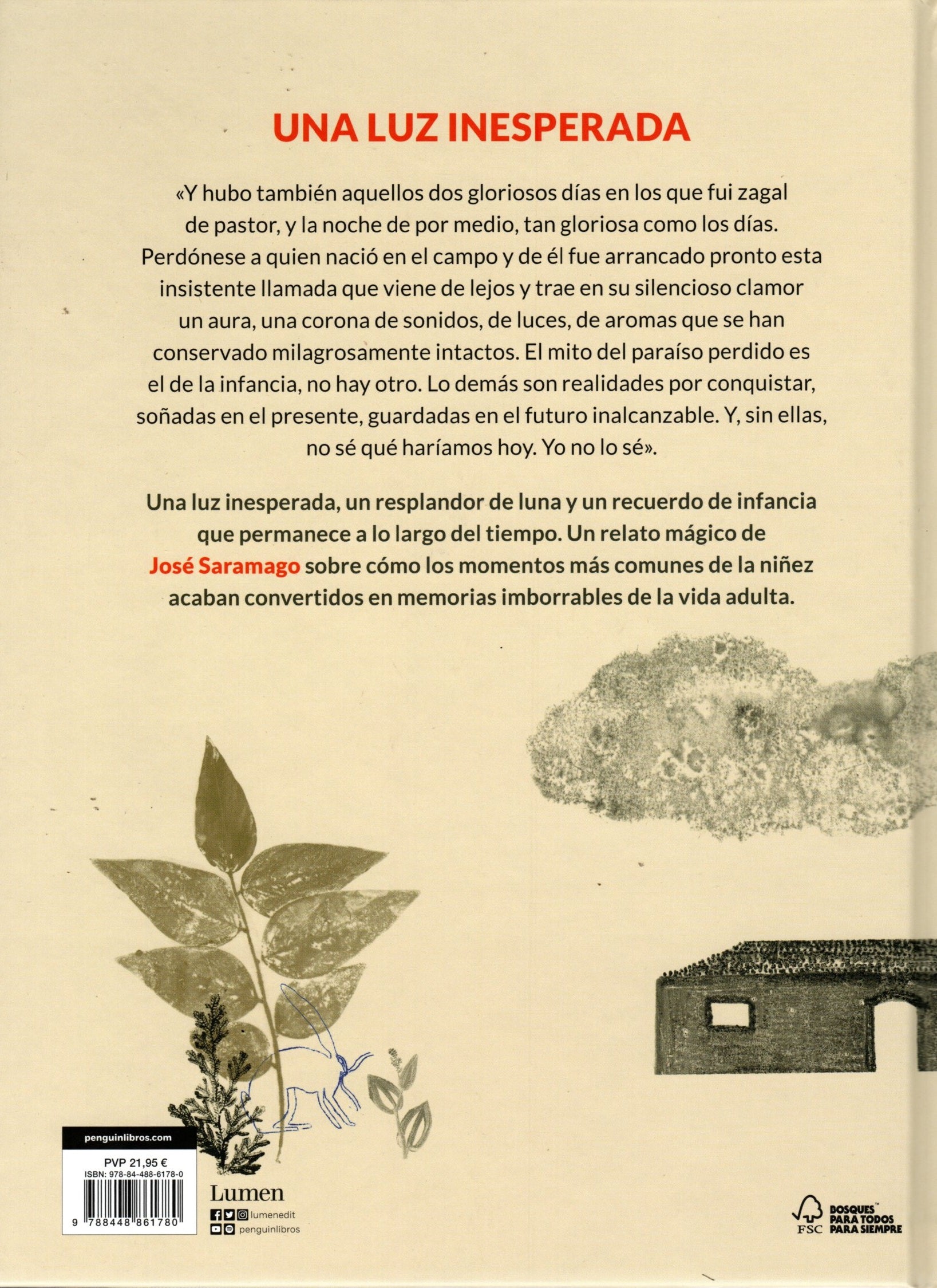 Libro Una luz inesperada - José Saramago