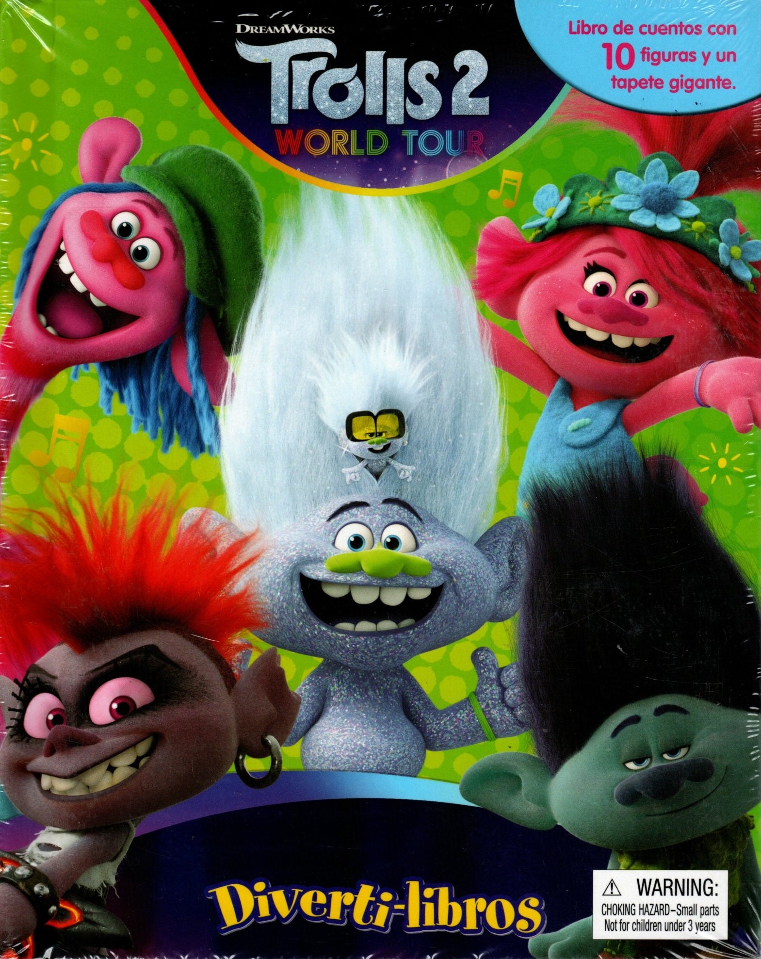 Libro Diverti Libros - Trolls 2 World Tour