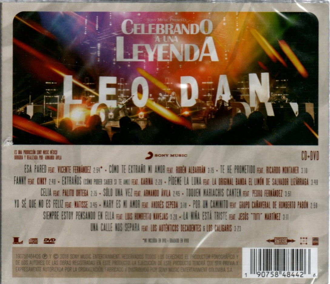 CD+DVD Leo Dan - Celebrando Una Leyenda