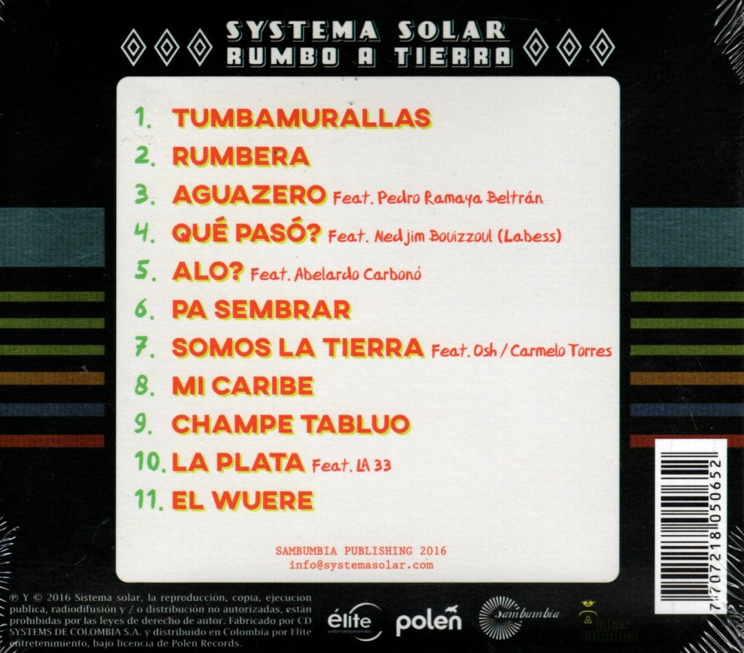 CD Sistema Solar - Rumbo A Tierra