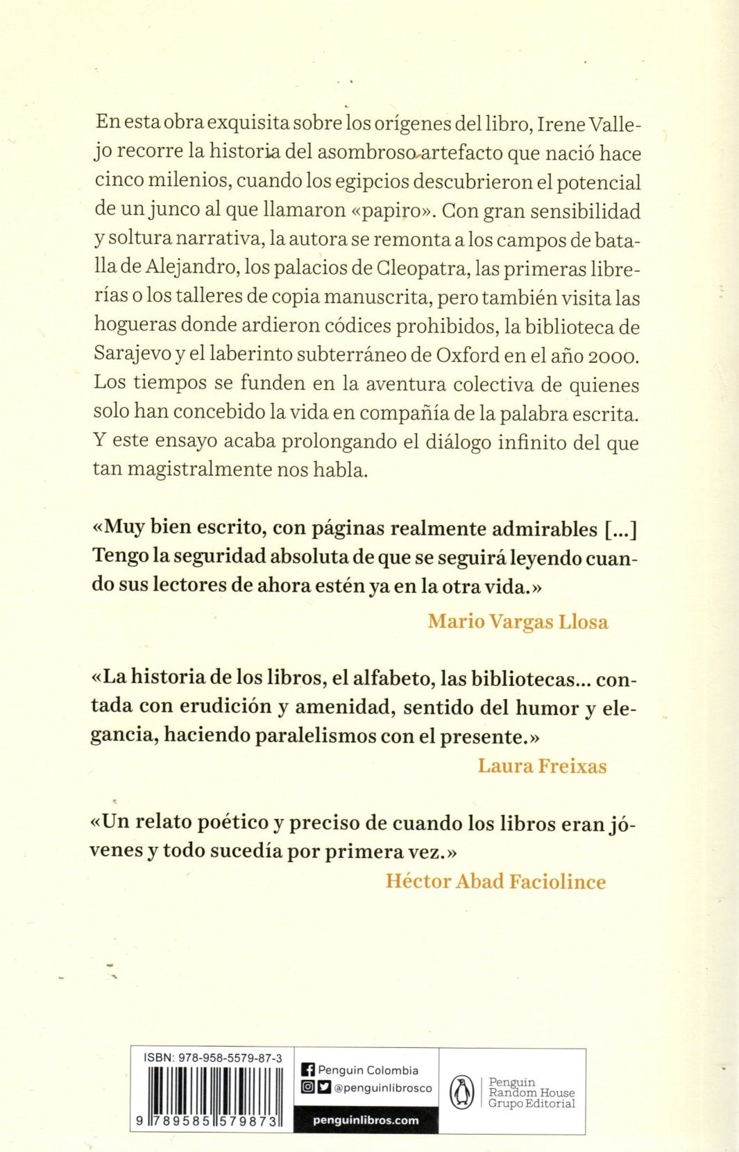 Libro Irene Vallejo - Escuchar fragmento El infinito en un junco