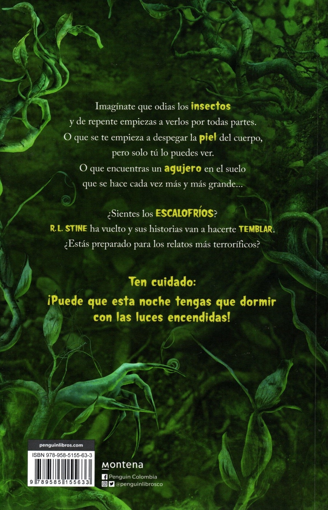 Libro R.L. Stine - Escalofríos