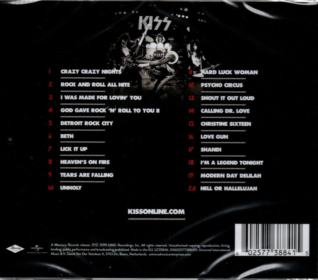 CD Kiss – Kissworld (The Best Of Kiss)