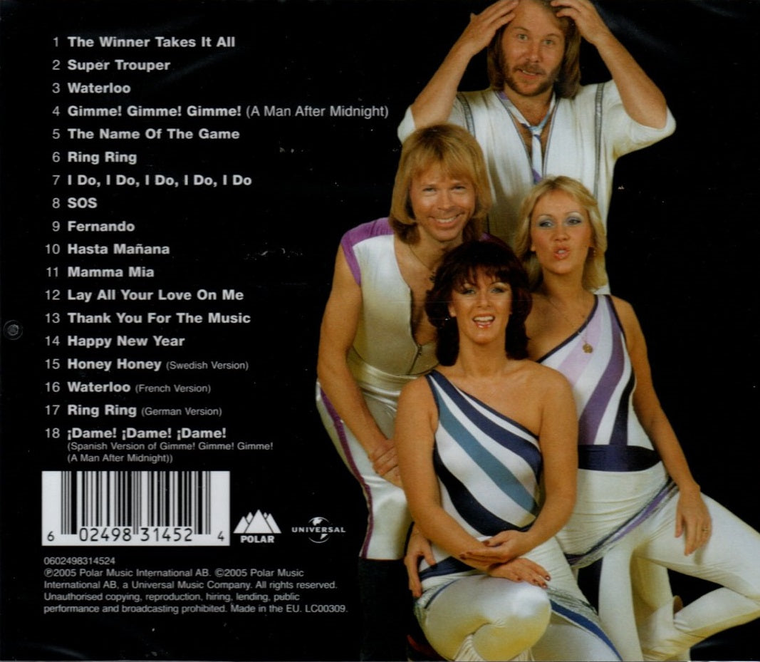 CD ABBA – 18 Hits
