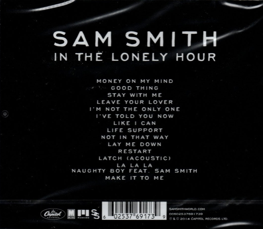 CD Sam Smith – In The Lonely Hour