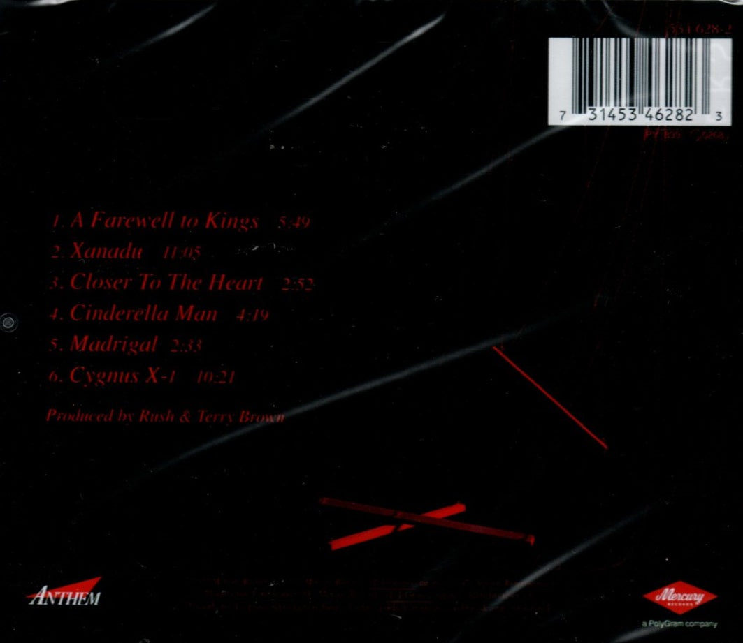 CD Rush - A Farewell To Kings