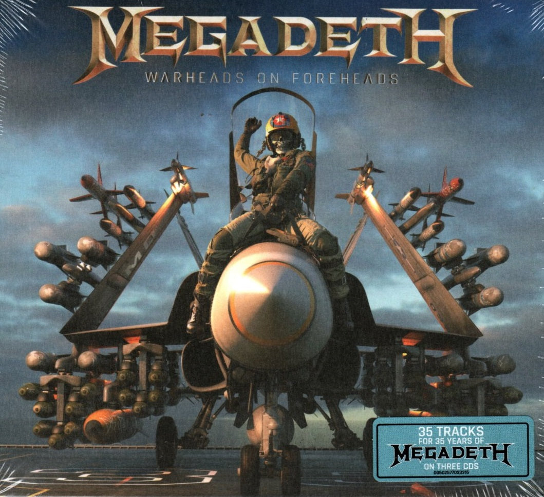 CD X3 Megadeth – Warheads On Foreheads
