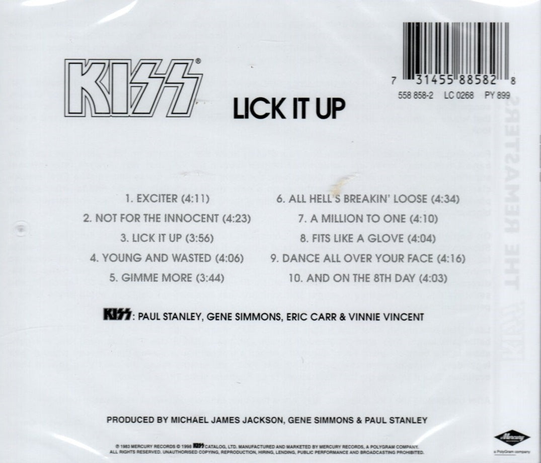 CD Kiss – Lick It Up