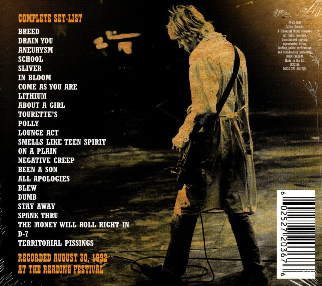 CD Nirvana – Live At Reading