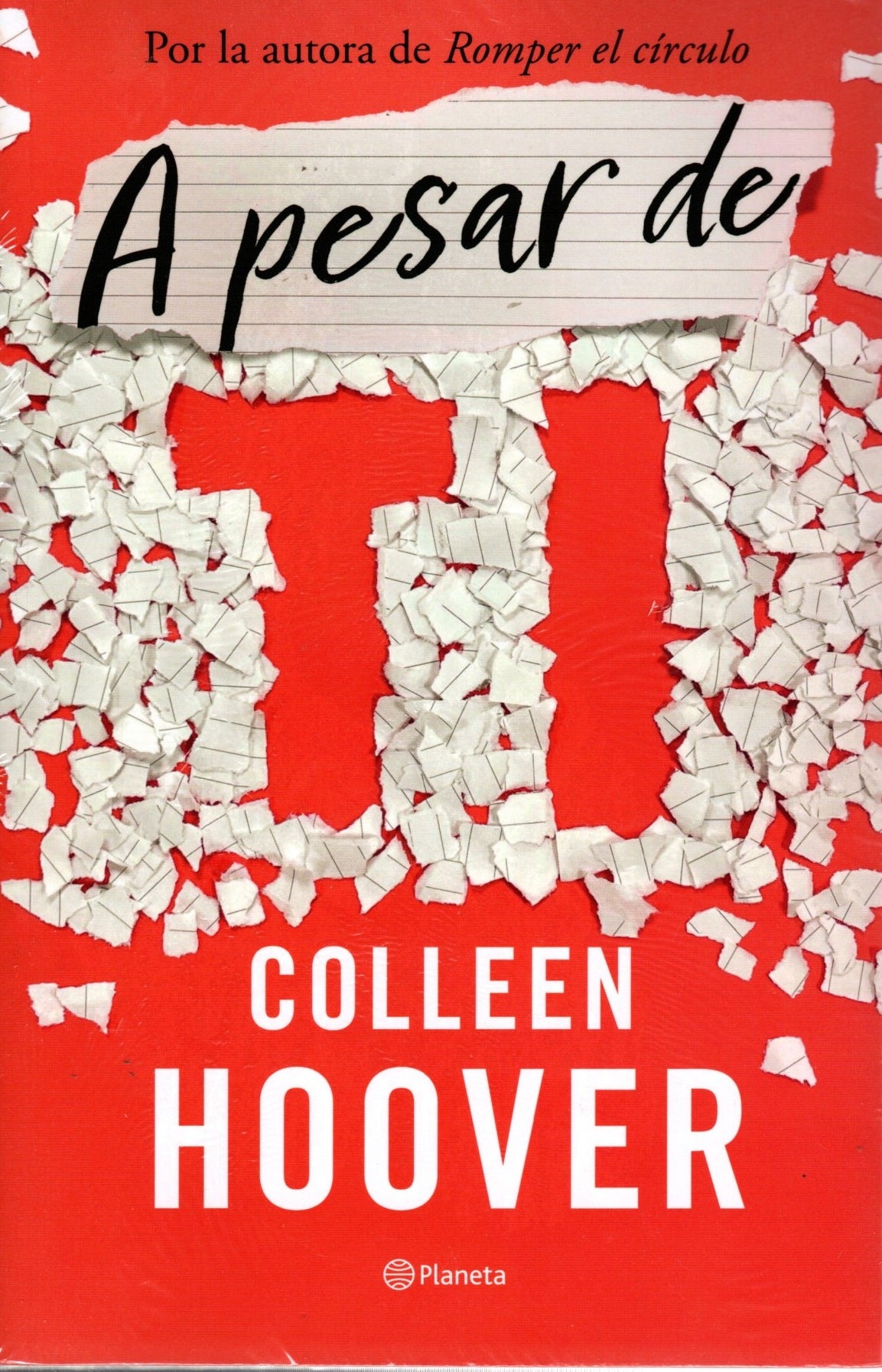 Libro Colleen Hoover - A Pesar De Ti