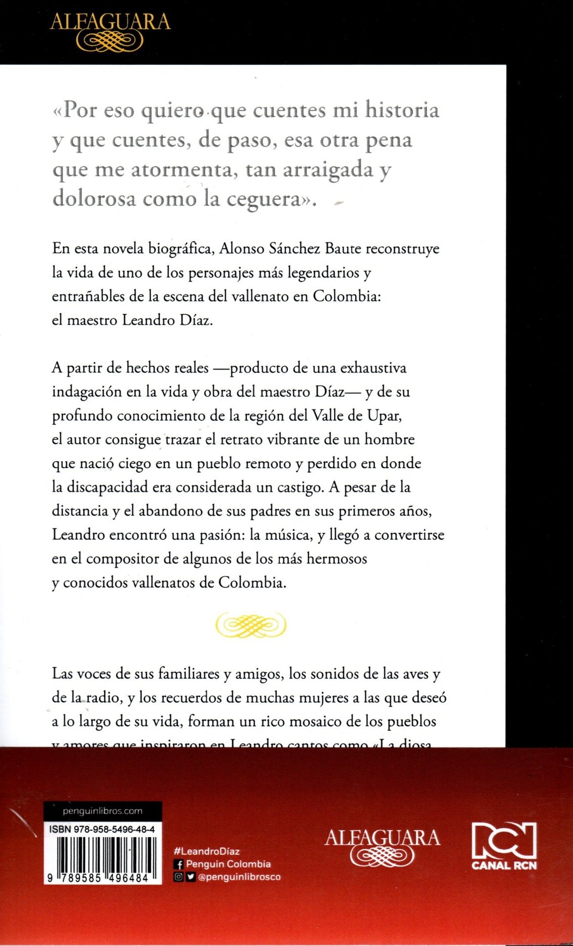 Libro Alonso Sanchez Baute - Leandro
