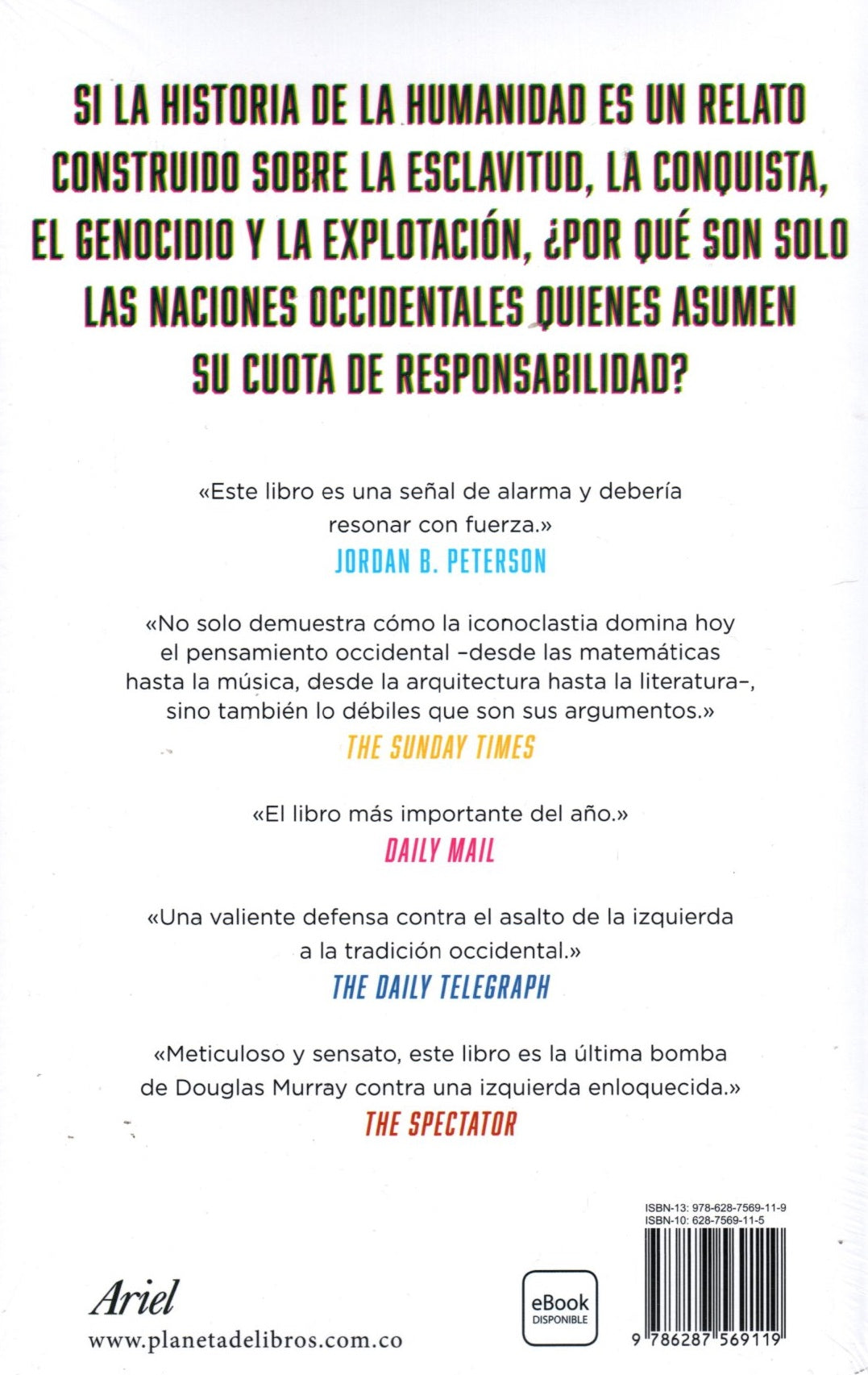 Libro Douglas Murray - La Guerra Contra Occidente
