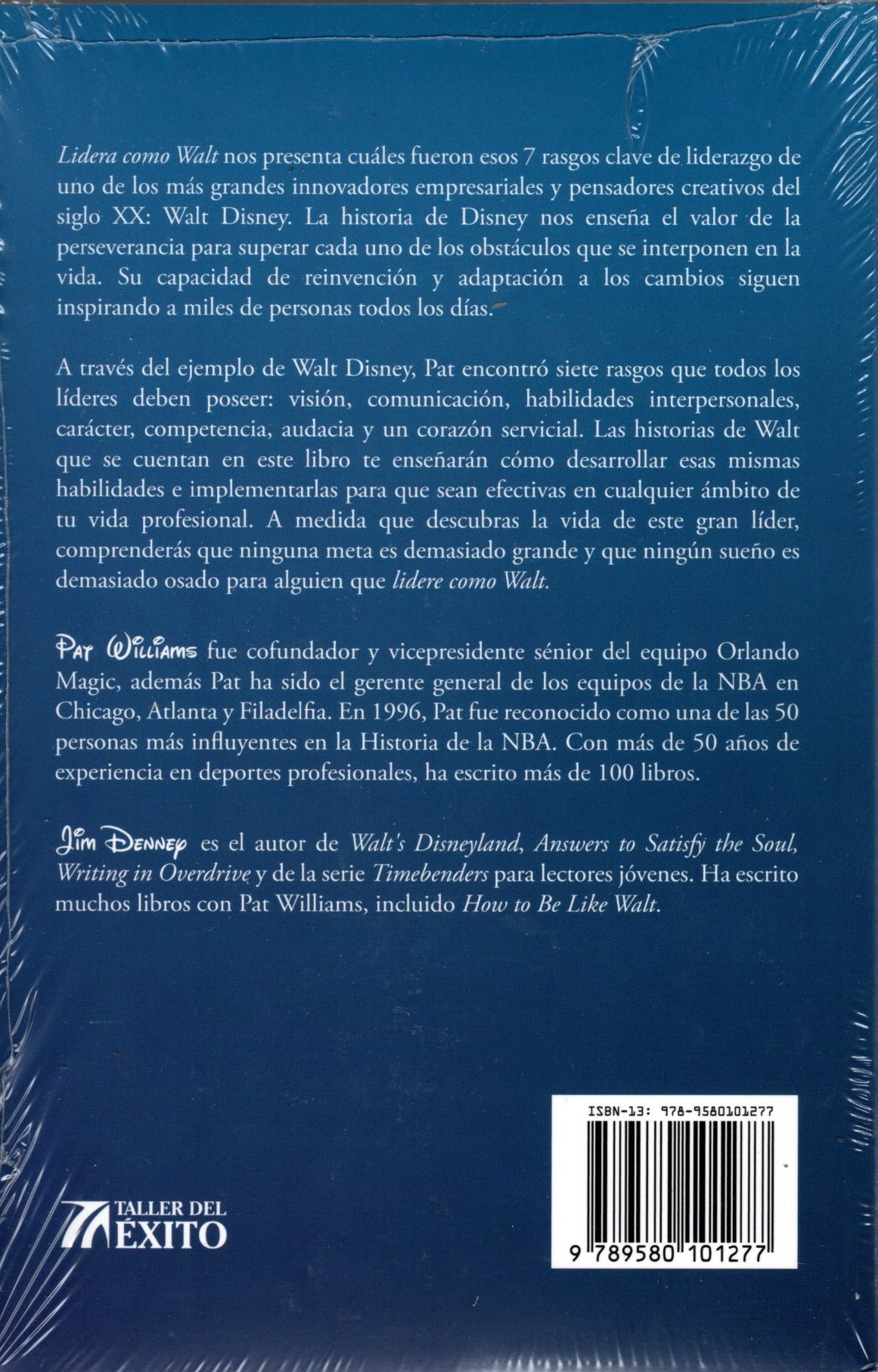 Libro Pat Williams - Lidere Como Walt