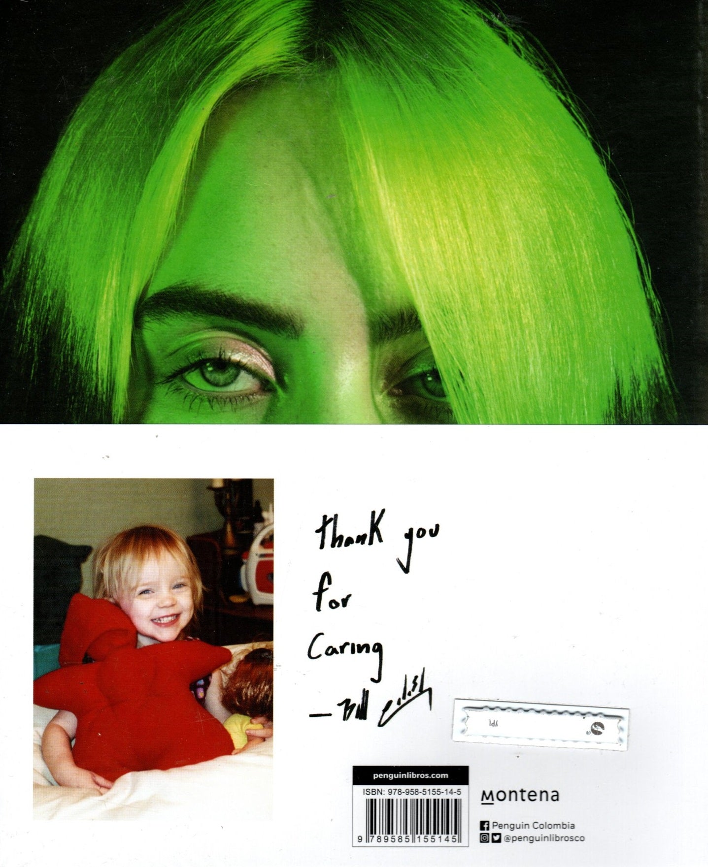 Libro Billie Eilish - By Billie Eilish