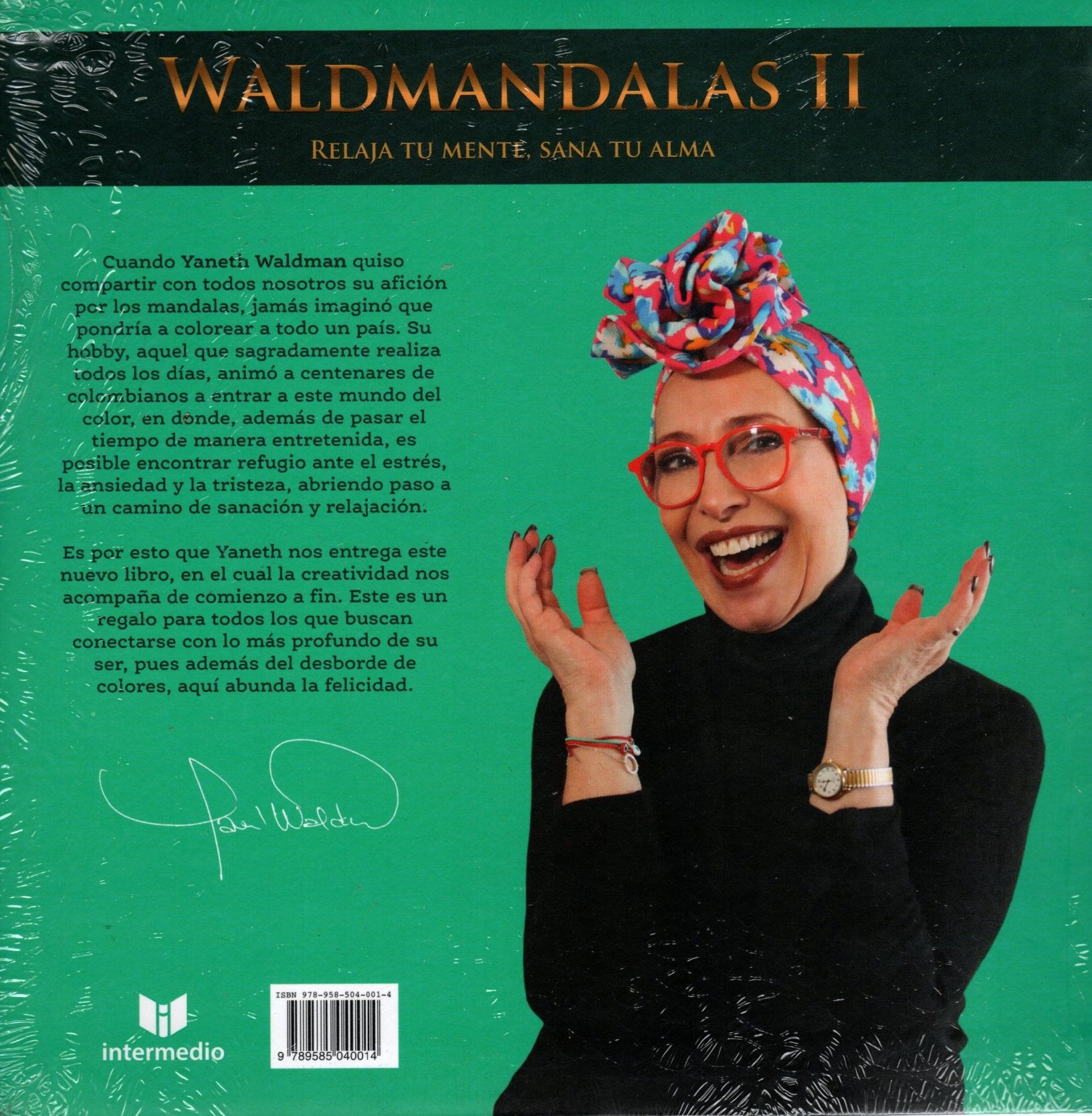 Libro Yaneth Waldman - Waldmandalas II - Relaja Tu Mente, Sana Tu Alma