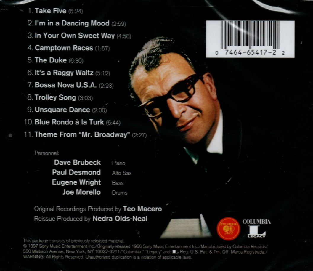 CD Dave Brubeck – Dave Brubeck's Greatest Hits