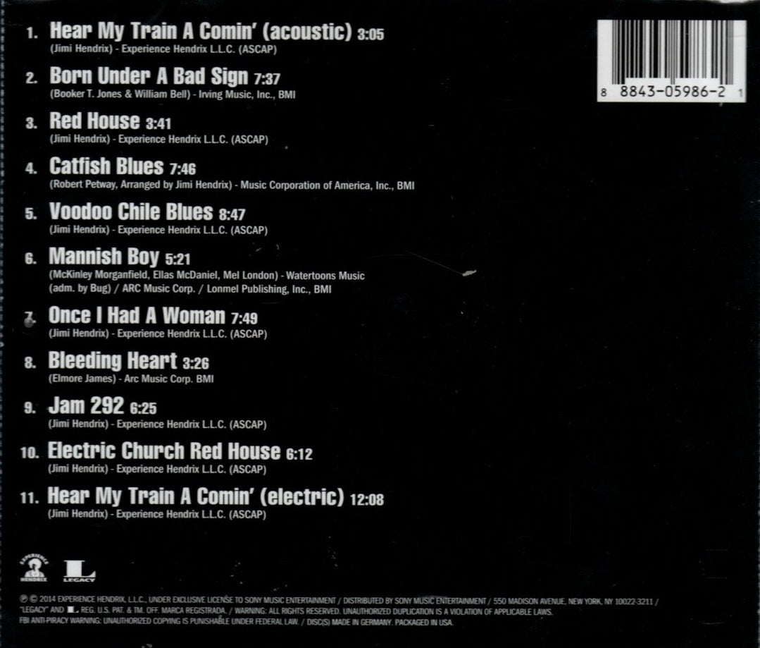 CD Jimi Hendrix – Blues