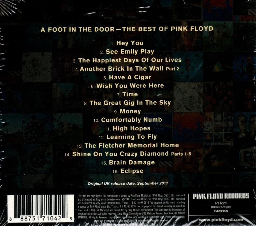 CD Pink Floyd – A Foot In The Door (The Best Of Pink Floyd)