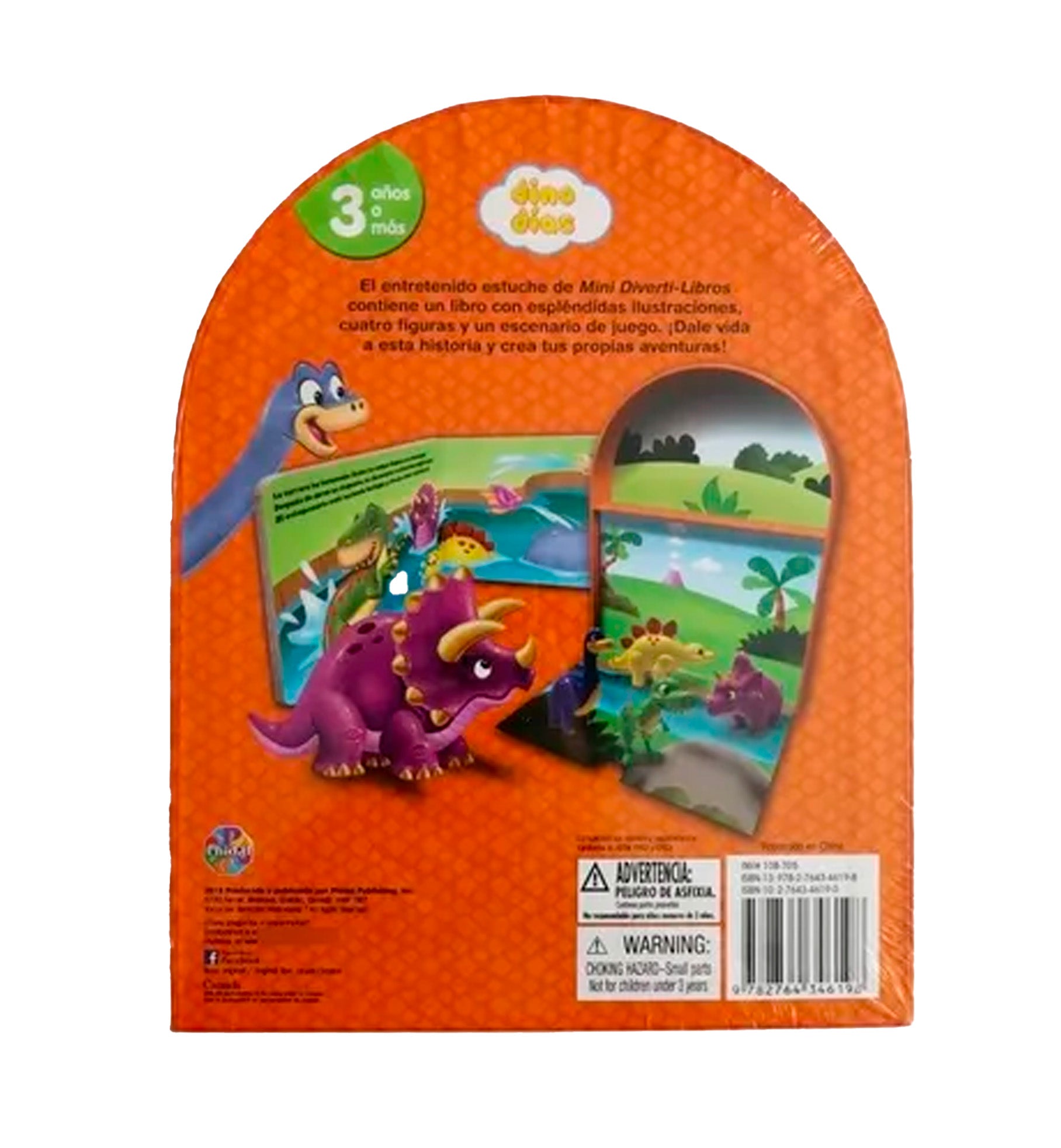 Libro Mini Diverti Libros - Amigos Prehistoricos