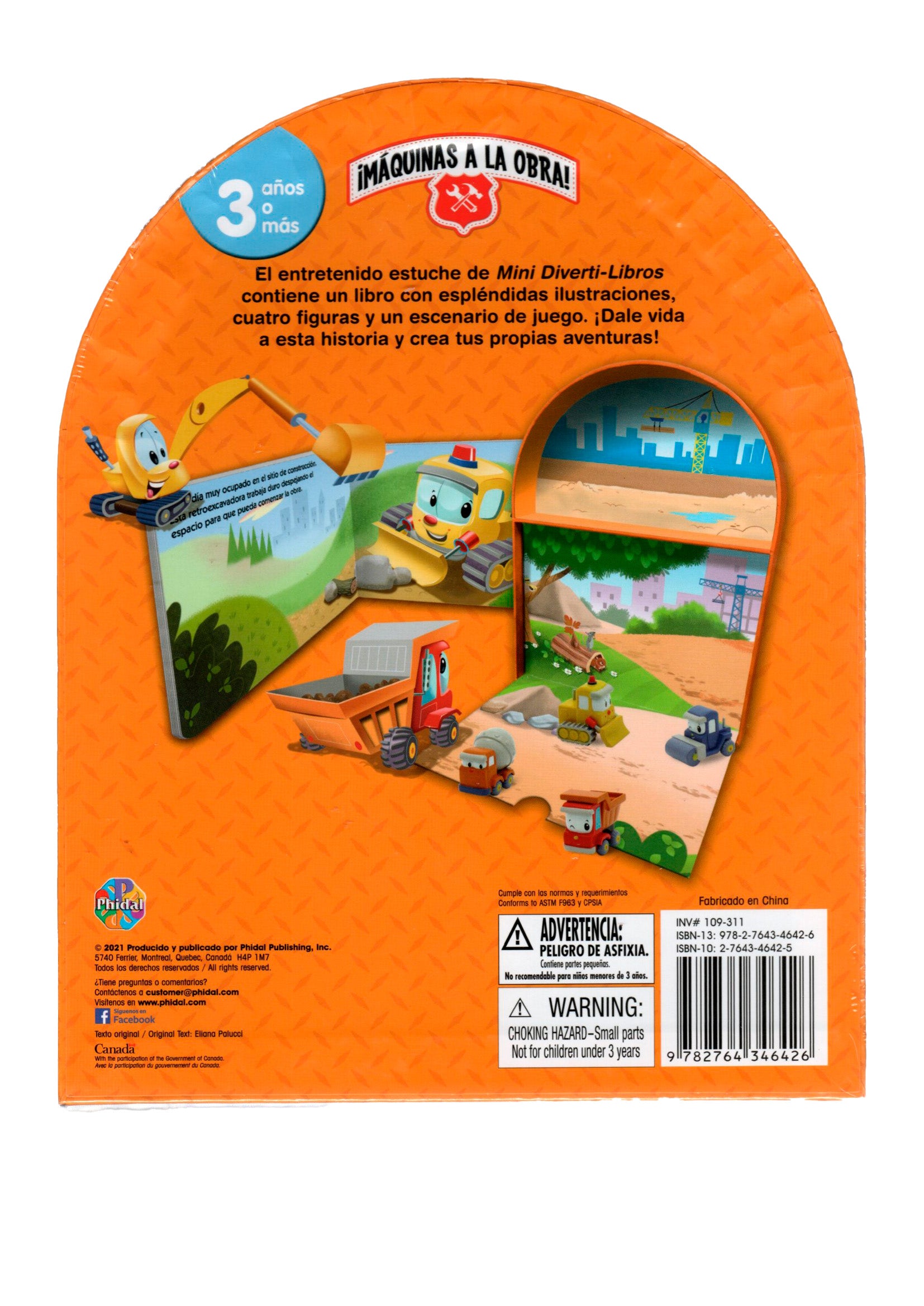 Libro Mini Divertí Libros - ¡Máquinas A La Obra!