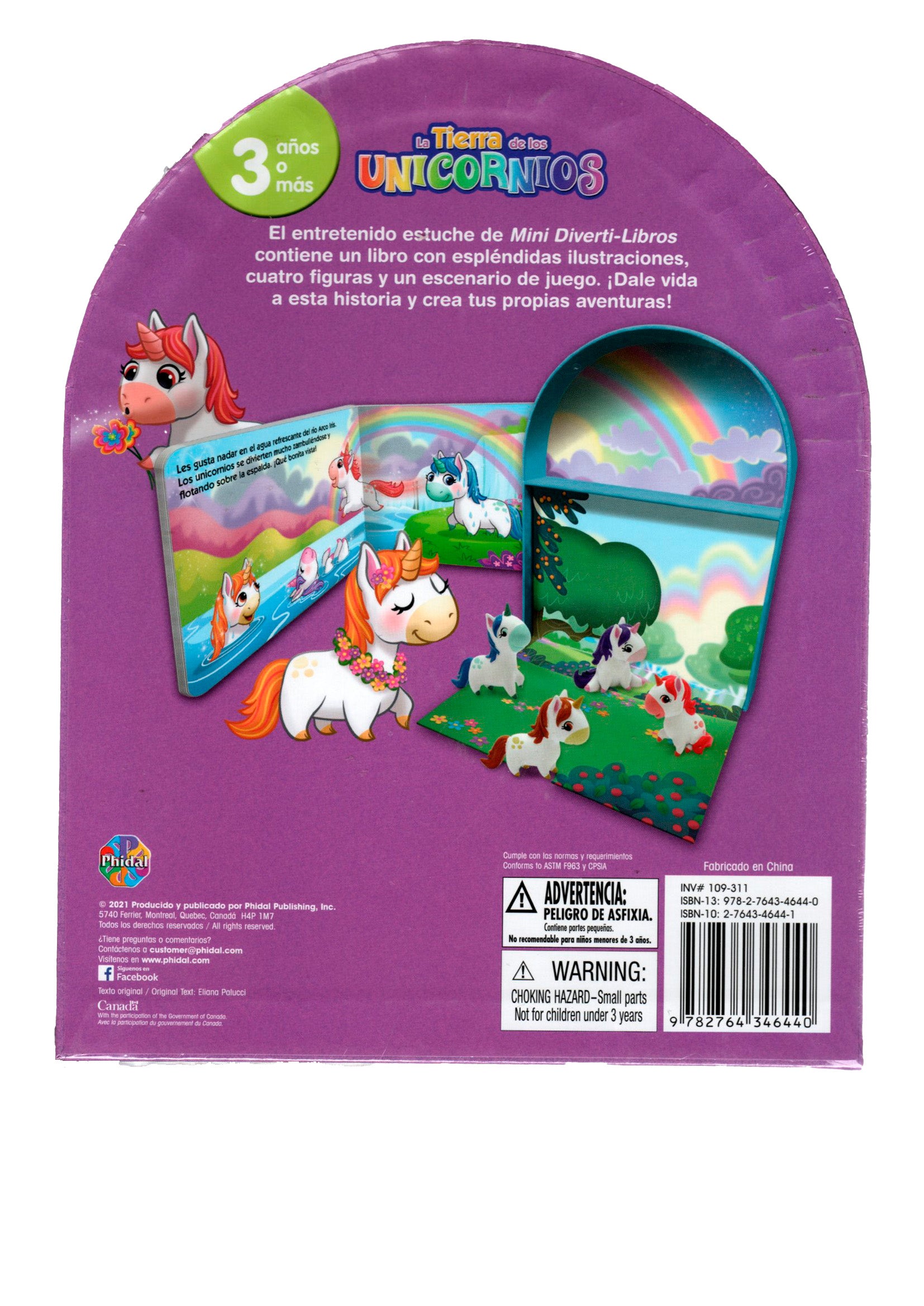 Libro Mini Divertí Libros - Tierra de los unicornios