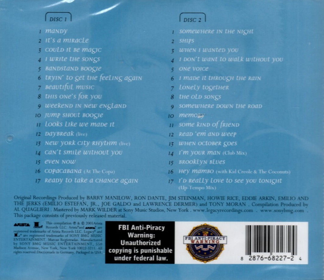 CDX2 Barry Manilow - The Essential