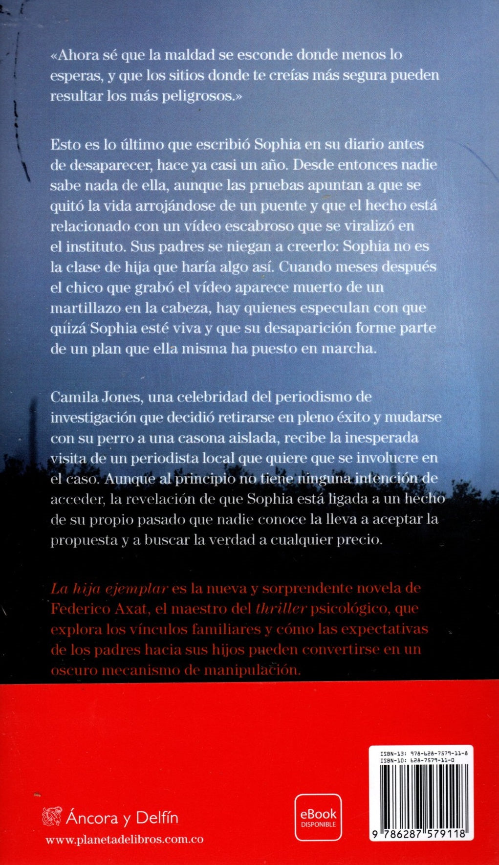 Libro Federico Axat - La Hija Ejemplar