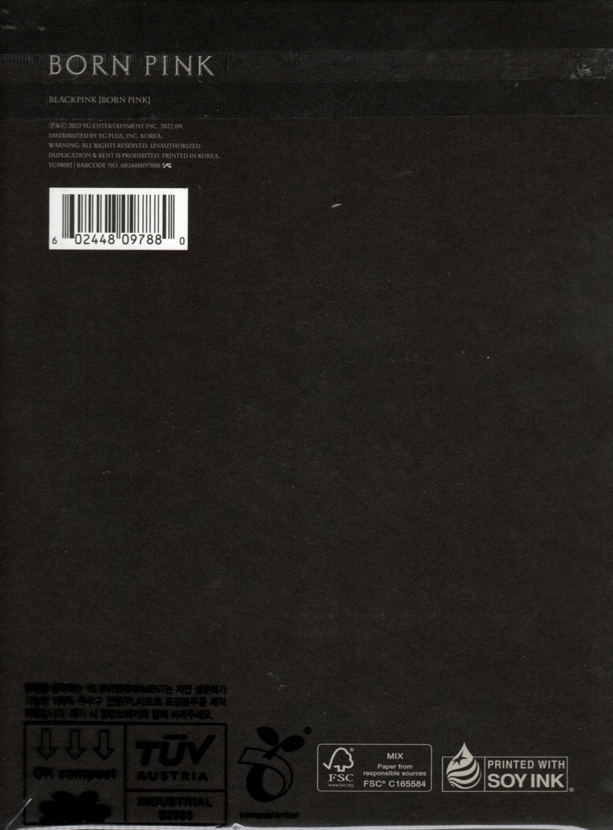 CD + Libro Blackpink - Born Pink