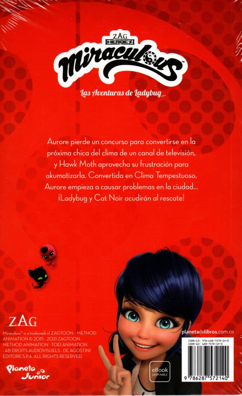 Libro Miraculous - Las aventuras de Ladybug. Clima tempestuoso
