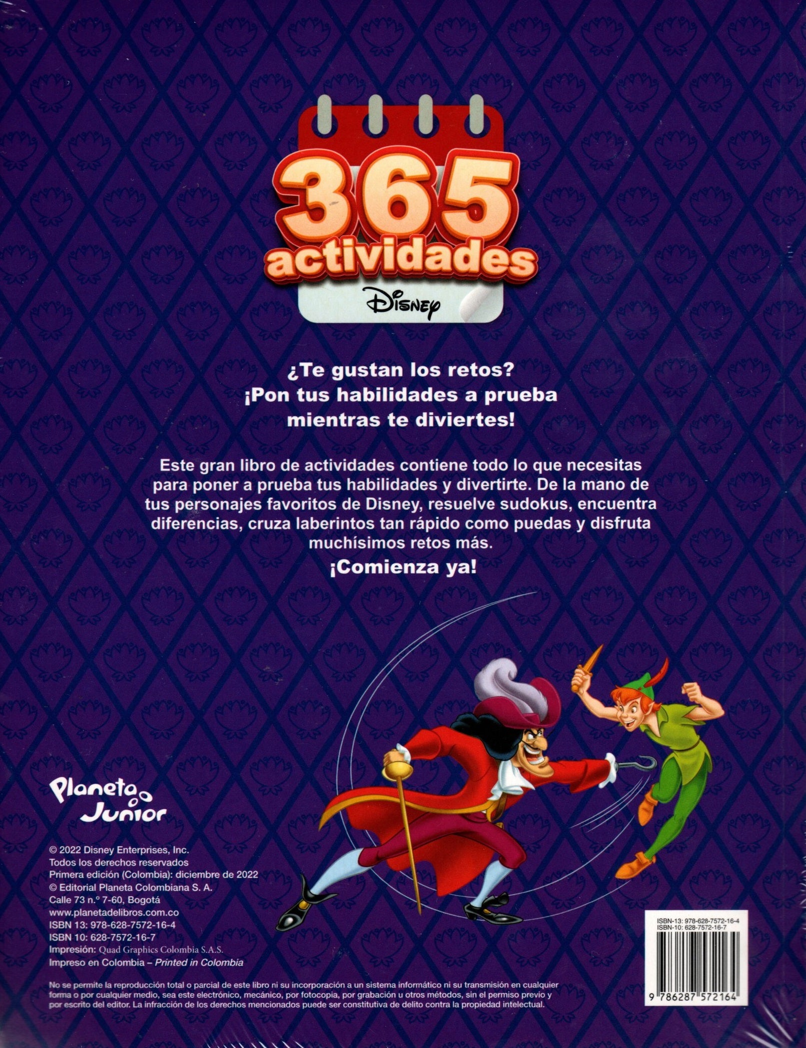 Libro Disney - 365 Actividades