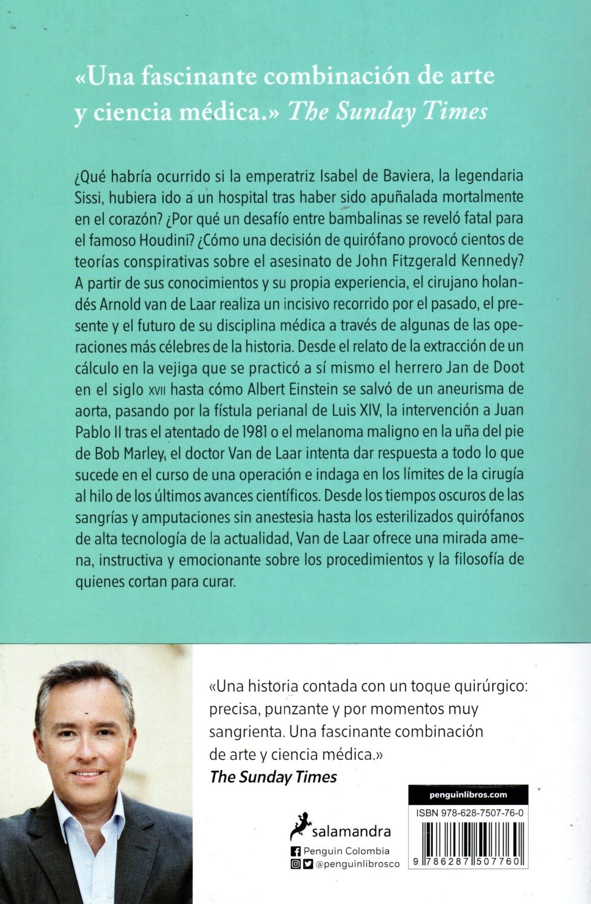 Libro Arnold Van de Laar - El Arte Del Bisturí