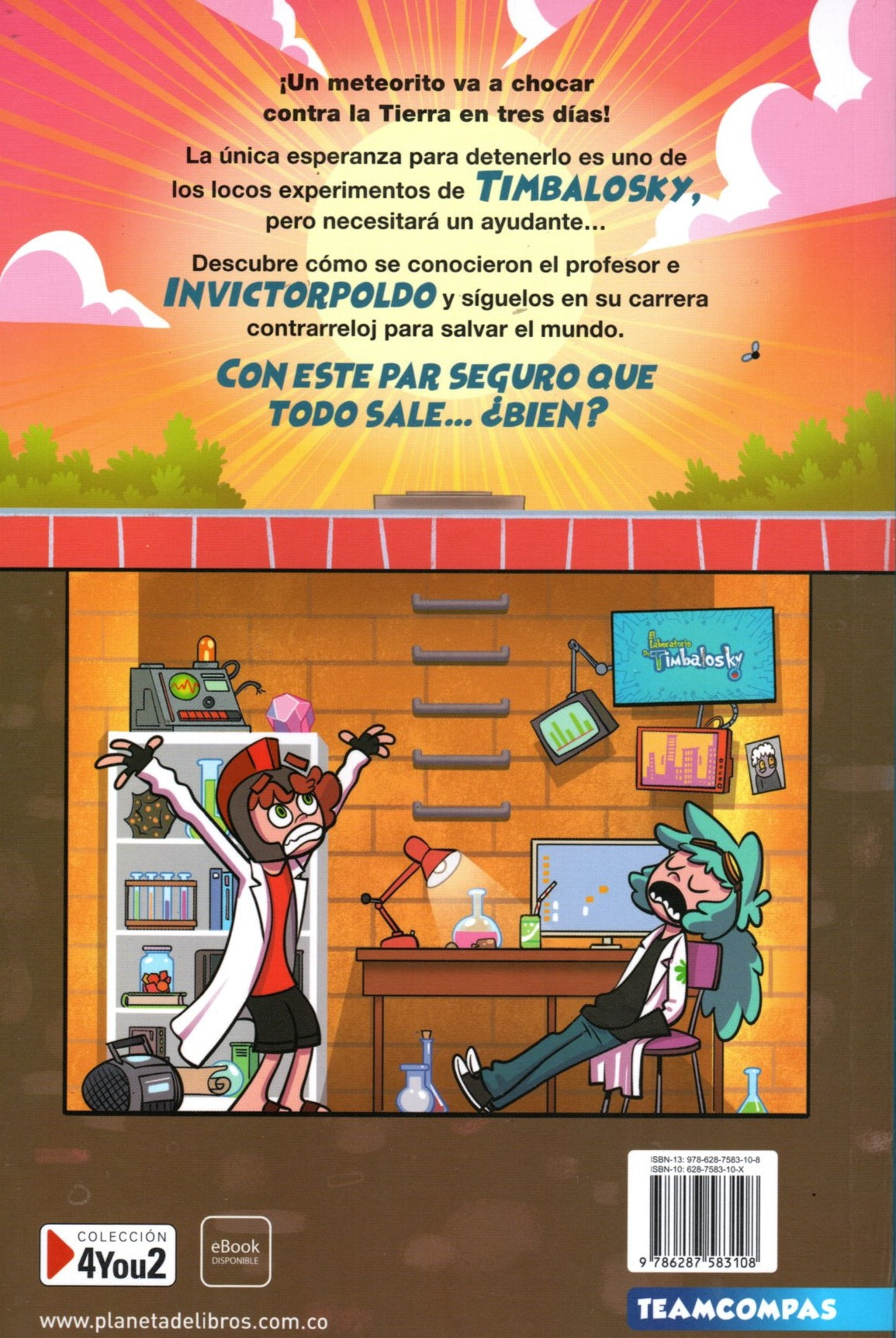 Libro El Laboratorio De Timbalosky Y La Base Supersecreta