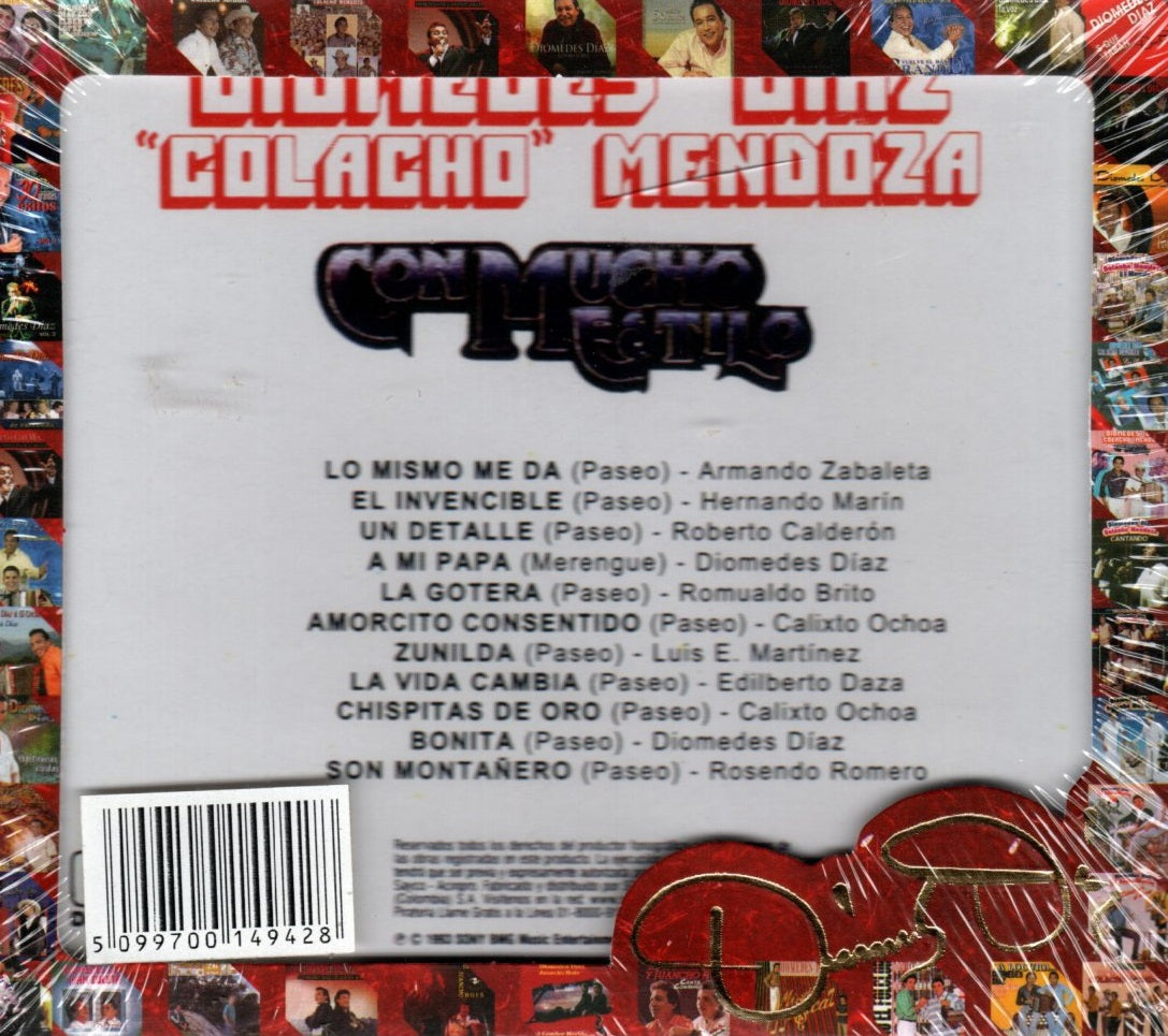 CD Diomedes Díaz & "Colacho" Mendoza – Con Mucho Estilo