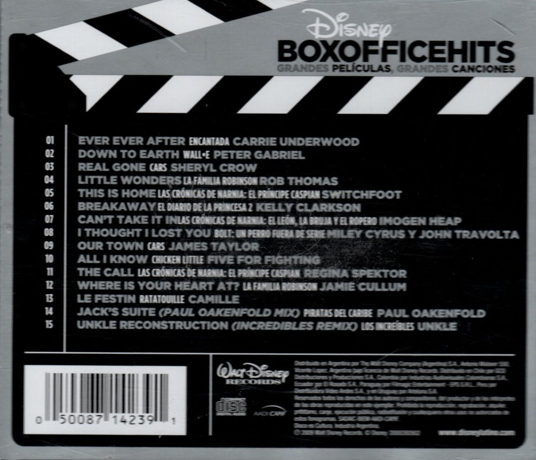 CD Box Office Hits - Grandes Peliculas, Grandes Canciones.
