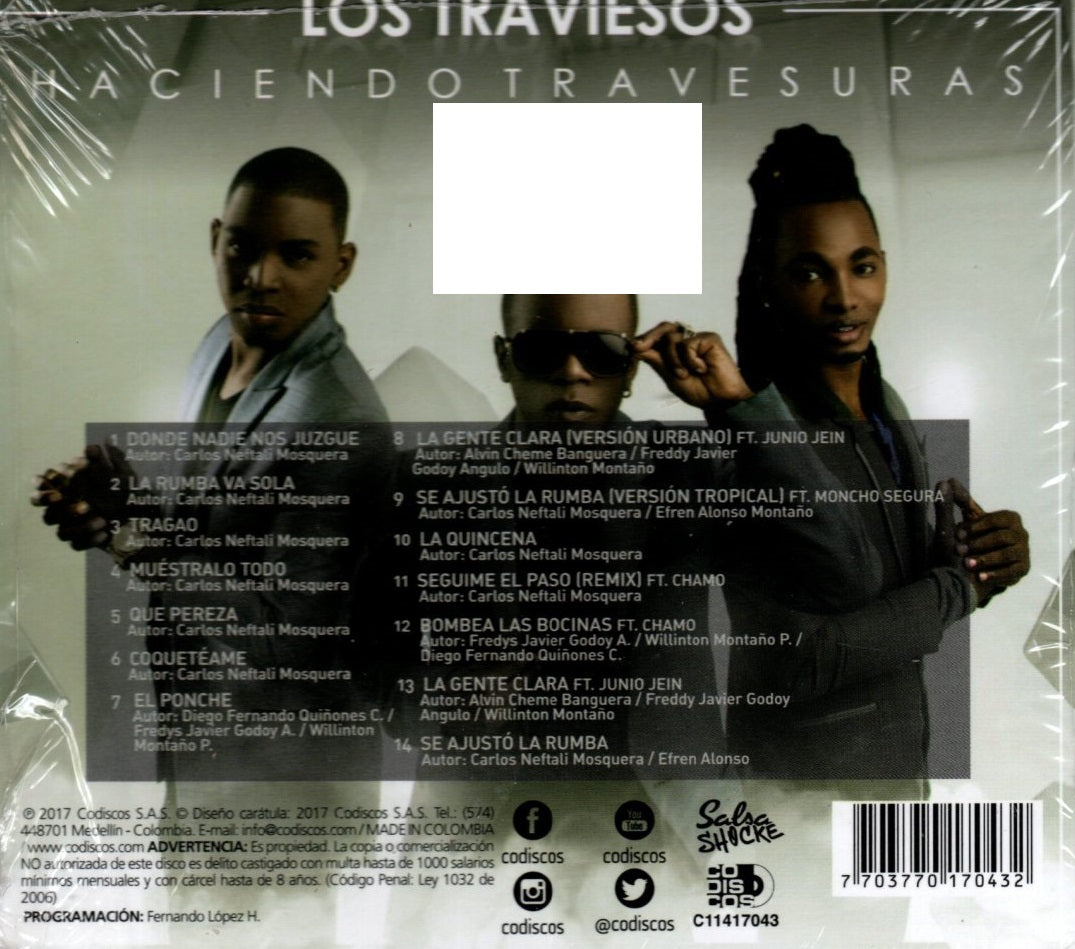 CD Los Traviesos - Haciendo Travesuras
